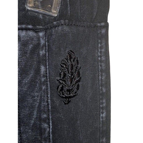 FP Movement Free People Women’s Hot Shot Shirred Pants Black Washed ActiveSize M - Picture 4 of 6